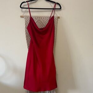 Dynamite Red Mini Dress